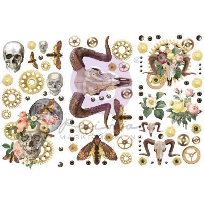 Prima Marketing Mini Transfers Spezialpapiere - Boho Skulls